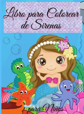 Book cover for Libro para Colorear de Sirenas para Niños