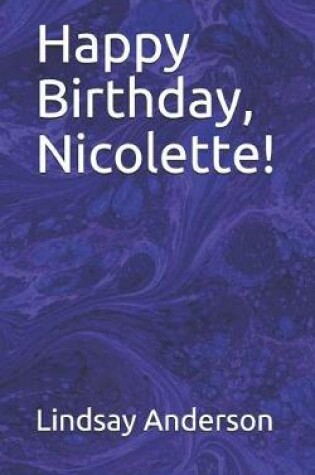 Cover of Happy Birthday, Nicolette!