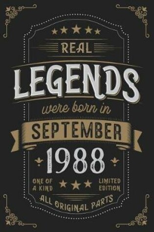 Cover of Real Legends were born in September 1988