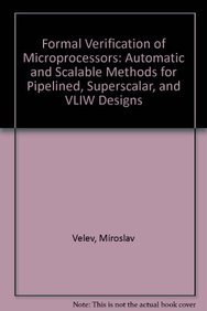 Cover of Formal Verification of Microprocessors