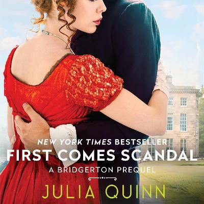 Book cover for First Comes Scandal
