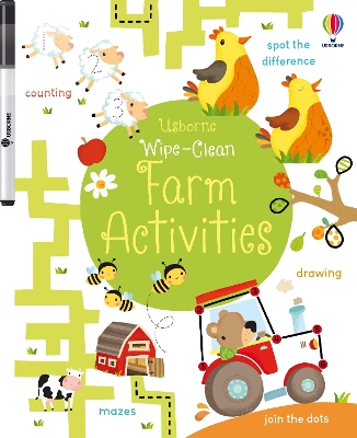 Book cover for Wipe-Clean Farm Activities