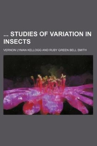 Cover of Studies of Variation in Insects