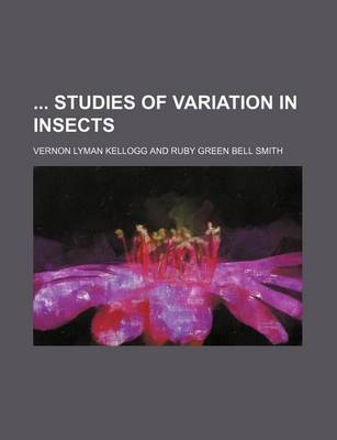 Book cover for Studies of Variation in Insects