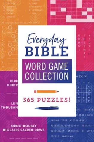 Cover of Everyday Bible Word Game Collection