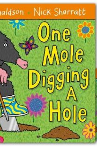 Cover of One Mole Digging A Hole Book and CD Pack