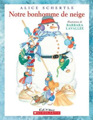 Book cover for Notre Bonhomme de Neige