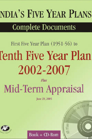 Cover of India's Five Years Plans 2002-2007