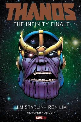 Book cover for Thanos: The Infinity Finale
