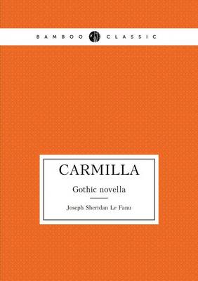 Book cover for Carmilla Gothic novella