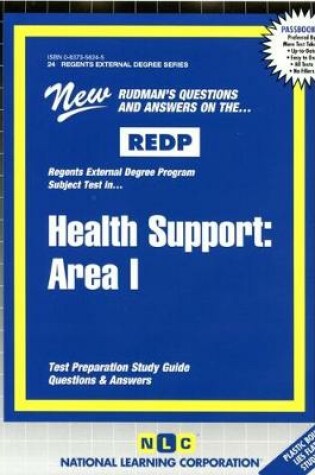 Cover of HEALTH SUPPORT: AREA I