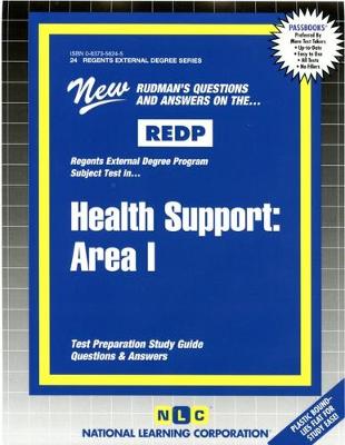 Book cover for HEALTH SUPPORT: AREA I