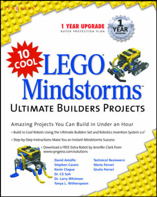 Book cover for 10 Cool Lego Mindstorm Ultimate Builders Projects