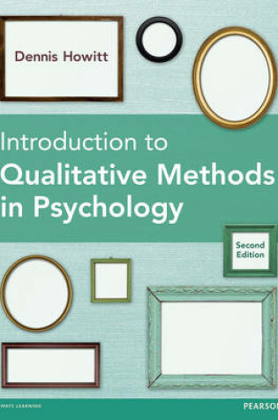 Cover of Introduction to Qualitative Methods in Psychology