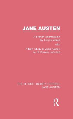 Book cover for Jane Austen (Rle Jane Austen)