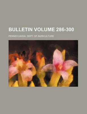 Book cover for Bulletin Volume 286-300