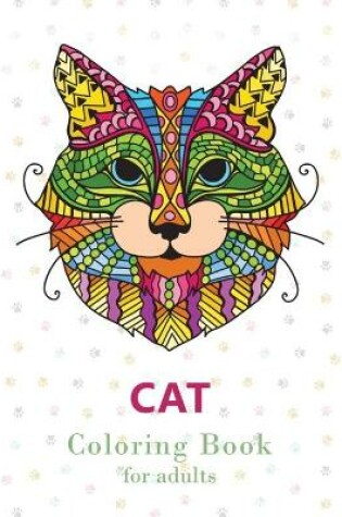 Cover of Cat Coloring Book for Adults