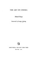 Book cover for Art of Cinema