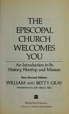 Book cover for Episcopal Church Welcomes You