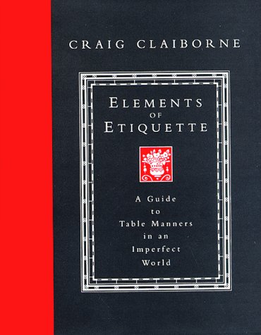 Book cover for Elements of Etiquette