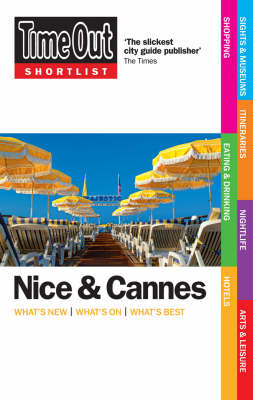 Book cover for "Time Out" Shortlist Nice and Cannes