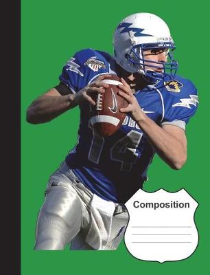 Book cover for Football Composition Notebook