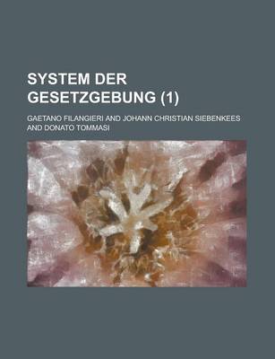 Book cover for System Der Gesetzgebung (1)