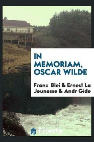 Cover of In Memoriam, Oscar Wilde