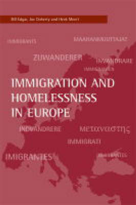 Book cover for Immigration and homelessness in Europe