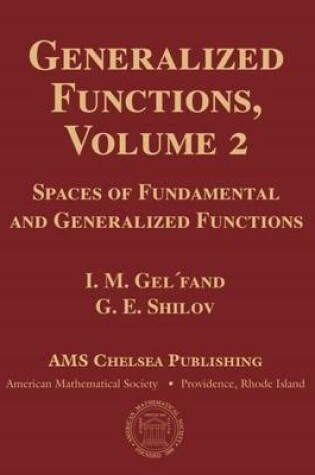 Cover of Generalized Functions, Volume 2