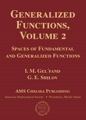 Book cover for Generalized Functions, Volume 2