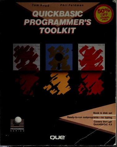 Book cover for QuickBASIC Programmer's Toolkit