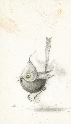 Book cover for Shaun Tan Notebook - Bee Eater (Yellow)