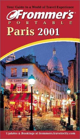 Book cover for Frommer's Portable Paris 2001