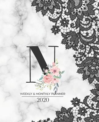 Book cover for Weekly & Monthly Planner 2020 N