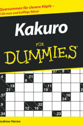 Cover of Kakuro Fur Dummies