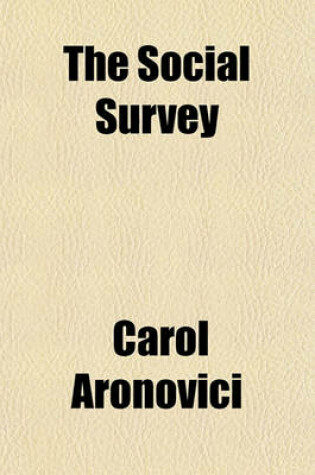 Cover of The Social Survey