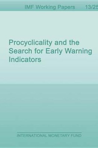 Cover of Procyclicality and the Search for Early Warning Indicators