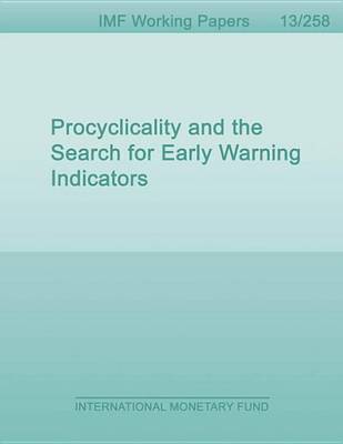 Book cover for Procyclicality and the Search for Early Warning Indicators