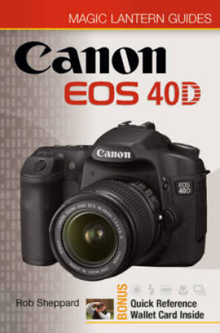 Cover of Canon EOS 40D