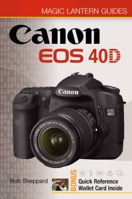 Book cover for Canon EOS 40D