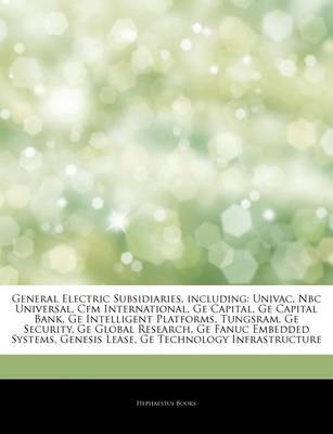 Cover of Articles on General Electric Subsidiaries, Including