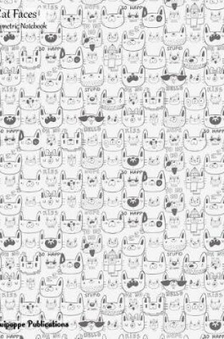 Cover of Cat Faces Isometric Notebook