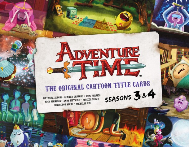 Book cover for Adventure Time: The Original Cartoon Title Cards (Vol 2)
