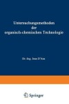 Book cover for Untersuchungsmethoden der organisch-chemischen Technologie