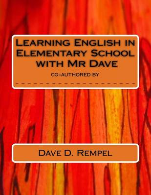 Book cover for Learning English in Elementary School with Mr Dave