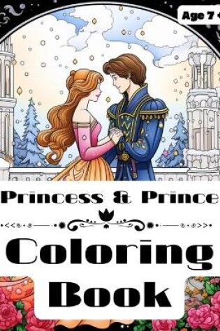 Cover of Princess and Prince Coloring Book