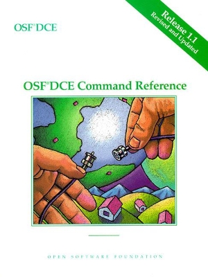 Book cover for OSF DCE Command Reference Release 1.1