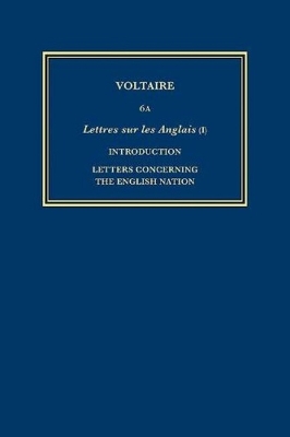 Book cover for Complete Works of Voltaire 6A