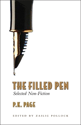 Book cover for The Filled Pen